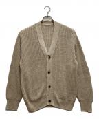 A.PRESSEアプレッセ）の古着「Silk linen Cardigan」｜ベージュ