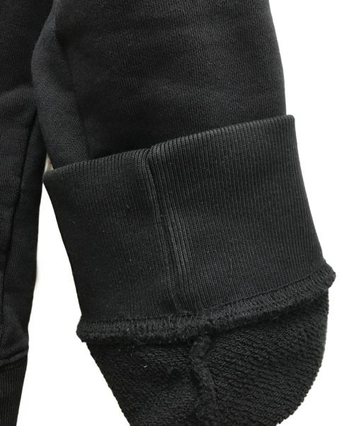 maison kitsune（メゾンキツネ）maison kitsune (メゾンキツネ) フォックススタンプ ロゴスウェット ブラック サイズ:Lの古着・服飾アイテム