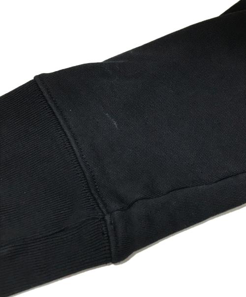 maison kitsune（メゾンキツネ）maison kitsune (メゾンキツネ) フォックススタンプ ロゴスウェット ブラック サイズ:Lの古着・服飾アイテム