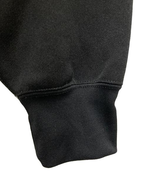 AURALEE（オーラリー）AURALEE (オーラリー) BAGGY POLYESTER SWEAT HALF ZIP ブラック サイズ:5の古着・服飾アイテム