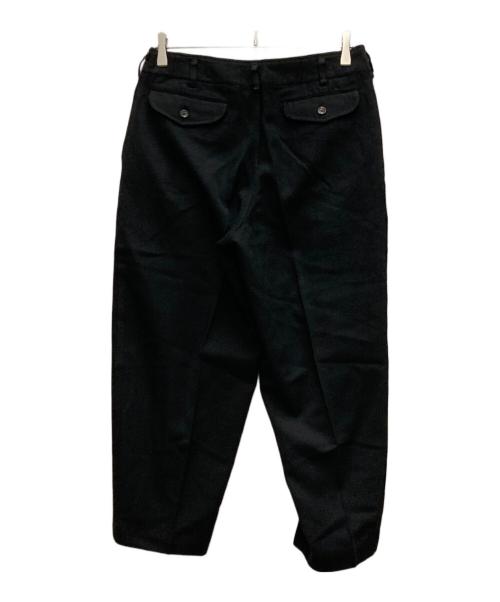 COMME des GARCONS SHIRT（コムデギャルソンシャツ）COMME des GARCONS SHIRT (コムデギャルソンシャツ) タックウールパンツ ブラック サイズ:XSの古着・服飾アイテム