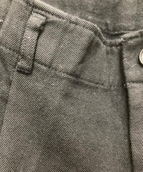 COMME des GARCONS SHIRT（コムデギャルソンシャツ）COMME des GARCONS SHIRT (コムデギャルソンシャツ) タックウールパンツ ブラック サイズ:XSの古着・服飾アイテム