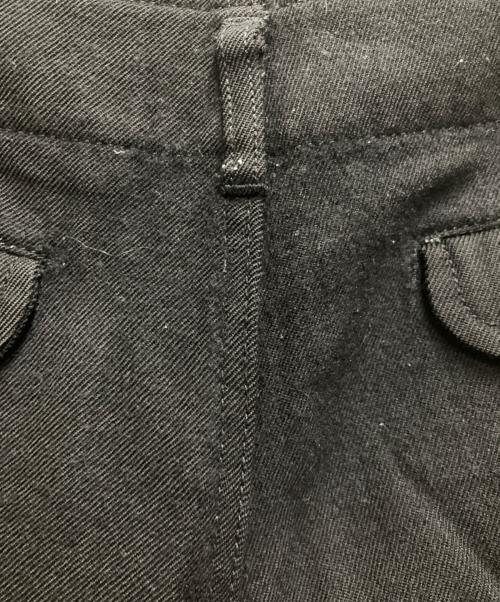 COMME des GARCONS SHIRT（コムデギャルソンシャツ）COMME des GARCONS SHIRT (コムデギャルソンシャツ) タックウールパンツ ブラック サイズ:XSの古着・服飾アイテム