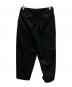 COMME des GARCONS SHIRT (コムデギャルソンシャツ) タックウールパンツ ブラック サイズ:XS：12000円