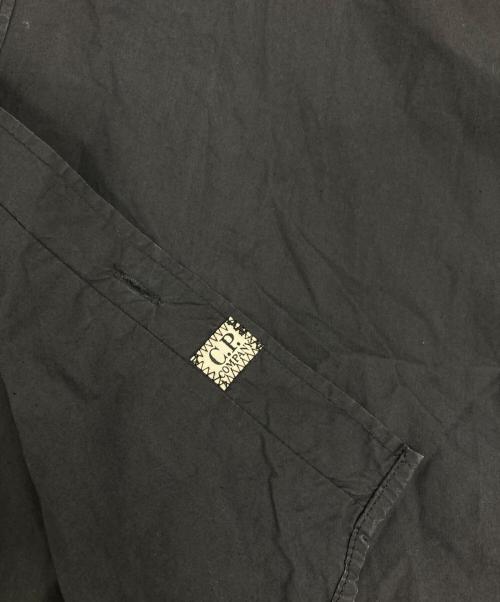 C.P COMPANY（シーピーカンパニー）C.P COMPANY (シーピーカンパニー) ポプリンS/Sシャツ ネイビー サイズ:Ｌの古着・服飾アイテム