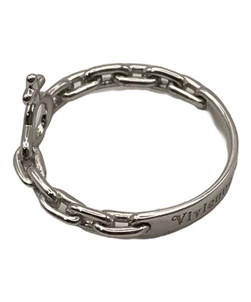 Vivienne Westwood（ヴィヴィアンウエストウッド）Vivienne Westwood (ヴィヴィアンウエストウッド) オーブモチーフリング シルバー サイズ:SIZE M(13号相当)の古着・服飾アイテム