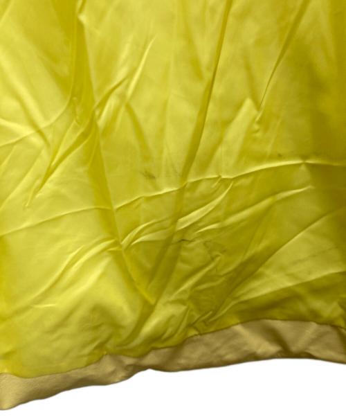 MM6 Maison Margiela（エムエムシックスメゾンマルジェラ）MM6 Maison Margiela (エムエムシックスメゾンマルジェラ) フェイクレザーダウンコート イエロー サイズ:Sの古着・服飾アイテム