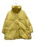 MM6 Maison Margiela（エムエムシックスメゾンマルジェラ）の古着「フェイクレザーダウンコート」｜イエロー