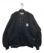 Onitsuka Tigerオニツカタイガー）の古着「ボアブルゾン」｜ブラック