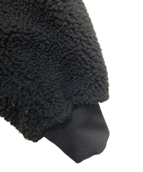 Onitsuka Tiger（オニツカタイガー）Onitsuka Tiger (オニツカタイガー) ボアブルゾン ブラック サイズ:Ｓの古着・服飾アイテム