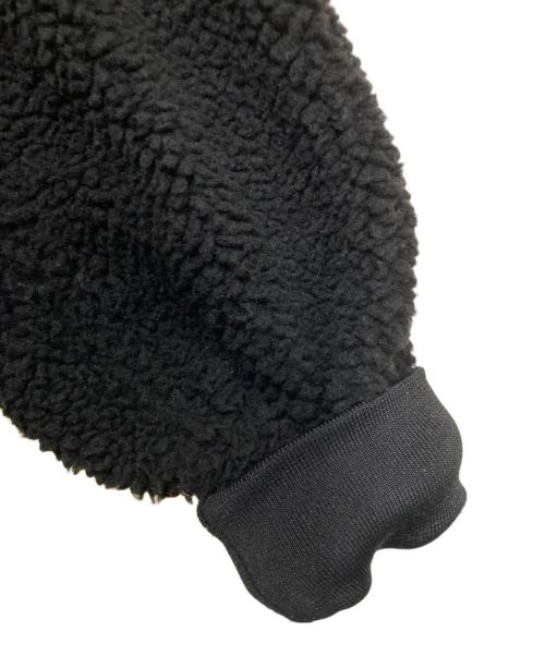 Onitsuka Tiger（オニツカタイガー）Onitsuka Tiger (オニツカタイガー) ボアブルゾン ブラック サイズ:Ｓの古着・服飾アイテム