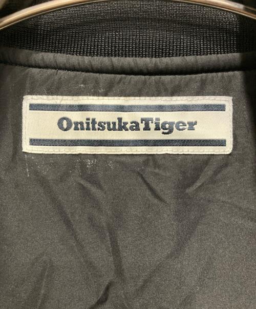 Onitsuka Tiger（オニツカタイガー）Onitsuka Tiger (オニツカタイガー) ボアブルゾン ブラック サイズ:Ｓの古着・服飾アイテム