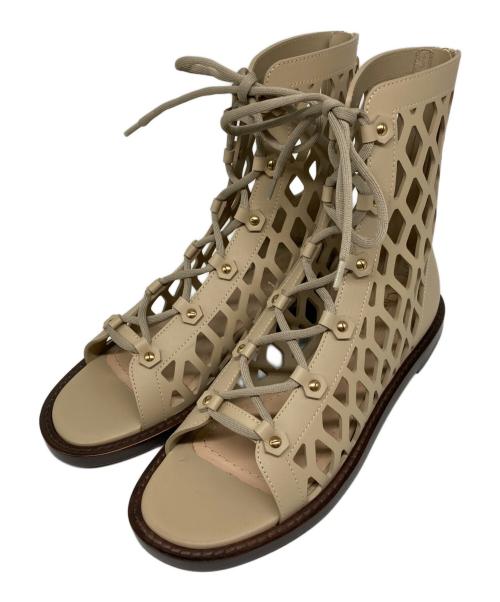 Dior（ディオール）DIOR (ディオール) D-TRAP ベージュ サイズ:37の古着・服飾アイテム