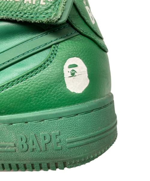 BAPESTA（ベイプスタ）BAPESTA (ベイプスタ) ミッドカットスニーカー グリーン サイズ:US 10の古着・服飾アイテム
