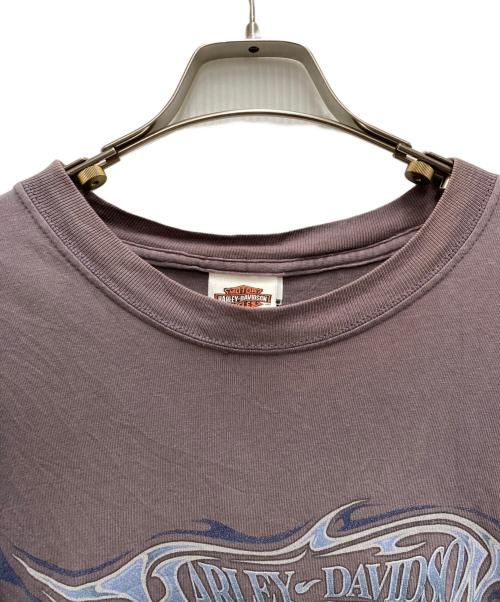 HARLEY-DAVIDSON（ハーレーダビッドソン）HARLEY-DAVIDSON (ハーレーダビッドソン) 00`sトライバルロゴTEE ネイビー サイズ:-の古着・服飾アイテム