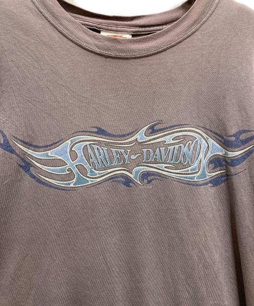HARLEY-DAVIDSON（ハーレーダビッドソン）HARLEY-DAVIDSON (ハーレーダビッドソン) 00`sトライバルロゴTEE ネイビー サイズ:-の古着・服飾アイテム