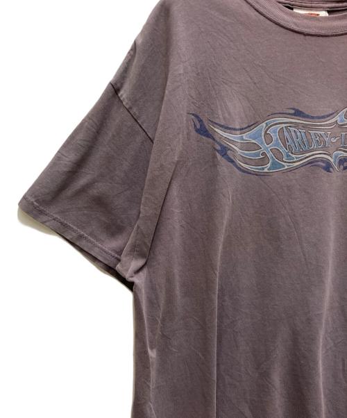 HARLEY-DAVIDSON（ハーレーダビッドソン）HARLEY-DAVIDSON (ハーレーダビッドソン) 00`sトライバルロゴTEE ネイビー サイズ:-の古着・服飾アイテム