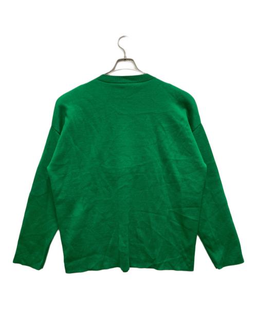 LOEWE（ロエベ）LOEWE (ロエベ) アナグラムセーター グリーン サイズ:Ｍの古着・服飾アイテム