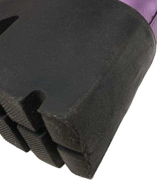 NODALETO（ノダレト）NODALETO (ノダレト) Heaven by Marc Jacobs (ヘブンバイマークジェイコブス) スクエアトゥーパンプス パープル サイズ:36の古着・服飾アイテム