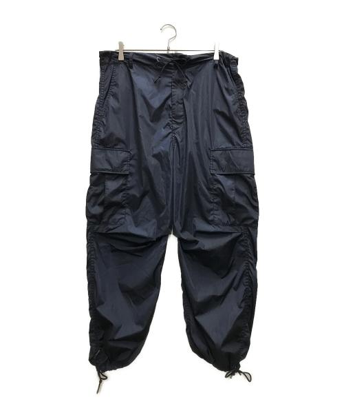 H BEAUTY&YOUTH（エイチ ビューティー&ユース）H BEAUTY&YOUTH (エイチ ビューティー&ユース) ナイロンカーゴパンツ ネイビー サイズ:Mの古着・服飾アイテム