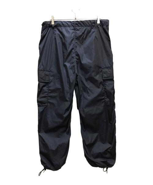 H BEAUTY&YOUTH（エイチ ビューティー&ユース）H BEAUTY&YOUTH (エイチ ビューティー&ユース) ナイロンカーゴパンツ ネイビー サイズ:Mの古着・服飾アイテム