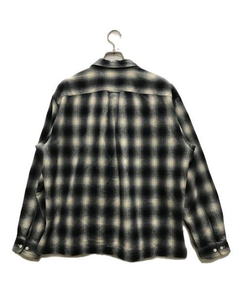 SEDAN ALL-PURPOSE（セダンオールパーパス）SEDAN ALL-PURPOSE (セダンオールパーパス) オンブレチェックネルシャツ グレー サイズ:Mの古着・服飾アイテム