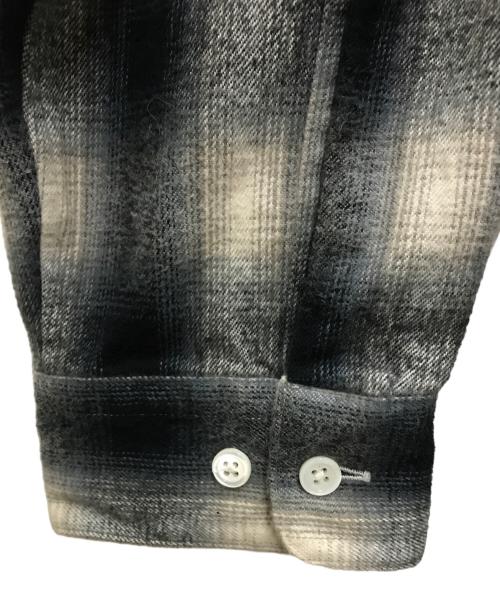 SEDAN ALL-PURPOSE（セダンオールパーパス）SEDAN ALL-PURPOSE (セダンオールパーパス) オンブレチェックネルシャツ グレー サイズ:Mの古着・服飾アイテム