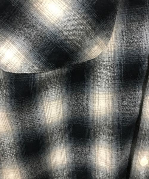 SEDAN ALL-PURPOSE（セダンオールパーパス）SEDAN ALL-PURPOSE (セダンオールパーパス) オンブレチェックネルシャツ グレー サイズ:Mの古着・服飾アイテム