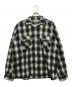 SEDAN ALL-PURPOSE（セダンオールパーパス）の古着「オンブレチェックネルシャツ」｜グレー