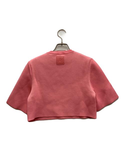 LOEWE（ロエベ）LOEWE (ロエベ) 'Reproportioned' cropped top ピンク サイズ:Ｓの古着・服飾アイテム
