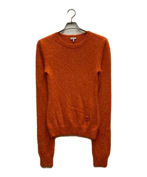 LOEWE（ロエベ）LOEWE (ロエベ) SPARKLE SWEATER オレンジ サイズ:Sの古着・服飾アイテム