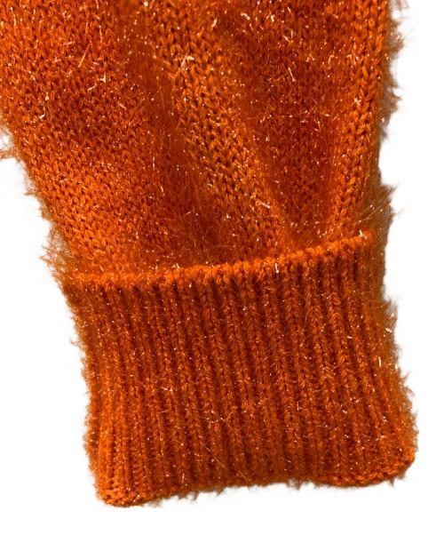 LOEWE（ロエベ）LOEWE (ロエベ) SPARKLE SWEATER オレンジ サイズ:Sの古着・服飾アイテム