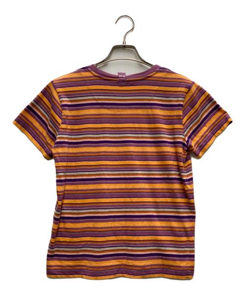 MARC JACOBS（マークジェイコブズ）MARC JACOBS (マークジェイコブス) ボーダーTシャツ パープル サイズ:XSの古着・服飾アイテム