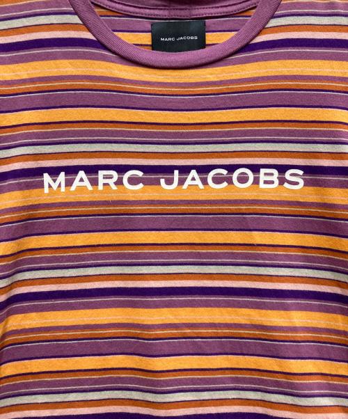 MARC JACOBS（マークジェイコブズ）MARC JACOBS (マークジェイコブス) ボーダーTシャツ パープル サイズ:XSの古着・服飾アイテム