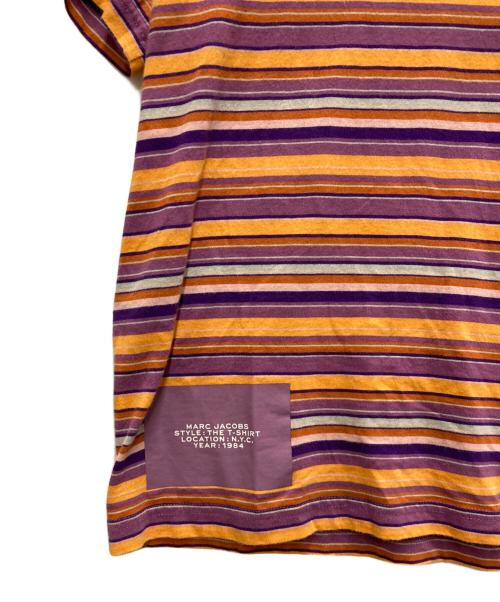 MARC JACOBS（マークジェイコブズ）MARC JACOBS (マークジェイコブス) ボーダーTシャツ パープル サイズ:XSの古着・服飾アイテム