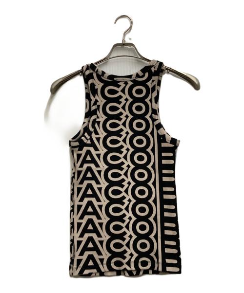MARC JACOBS（マークジェイコブズ）MARC JACOBS (マークジェイコブス) モノグラムタンクトップ ブラック サイズ:Ｓの古着・服飾アイテム
