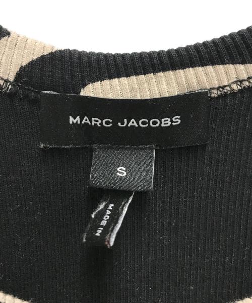 MARC JACOBS（マークジェイコブズ）MARC JACOBS (マークジェイコブス) モノグラムタンクトップ ブラック サイズ:Ｓの古着・服飾アイテム