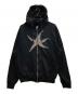 THE COLDEST MOMENT（ザ コールデストモーメント）の古着「TCM starfish hooded zip-up」｜ブラック