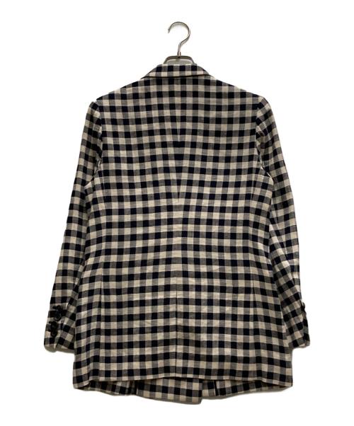 KEITA MARUYAMA（ケイタマルヤマ）KEITA MARUYAMA (ケイタマルヤマ) チェックダブルセットアップ ベージュ サイズ:1の古着・服飾アイテム