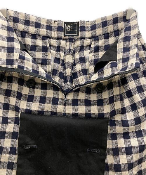 KEITA MARUYAMA（ケイタマルヤマ）KEITA MARUYAMA (ケイタマルヤマ) チェックダブルセットアップ ベージュ サイズ:1の古着・服飾アイテム