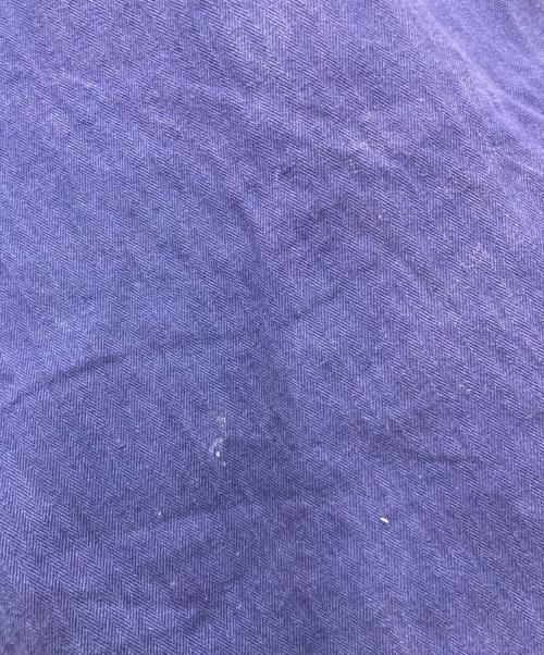 EURO VINTAGE（ユーロヴィンテージ）EURO VINTAGE (ユーロヴィンテージ) 60~70'sヘリンボーンユーロワークパンツ ネイビー サイズ:52の古着・服飾アイテム