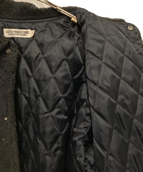 COOTIE PRODUCTIONS（クーティープロダクツ）COOTIE PRODUCTIONS (クーティープロダクツ) Boa Coach Jacket ブラック サイズ:LARGEの古着・服飾アイテム