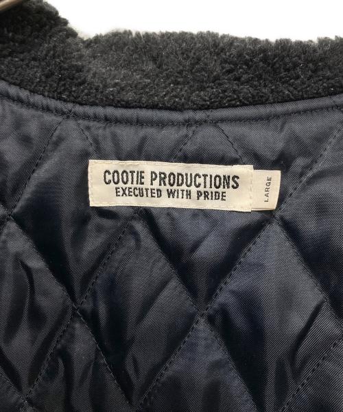 COOTIE PRODUCTIONS（クーティープロダクツ）COOTIE PRODUCTIONS (クーティープロダクツ) Boa Coach Jacket ブラック サイズ:LARGEの古着・服飾アイテム
