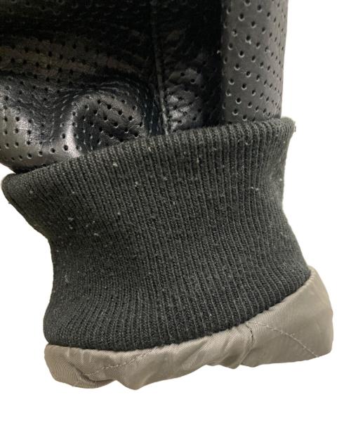 BACK CHANNEL（バックチャンネル）BACK CHANNEL (バックチャンネル) レザージャケット ブラック サイズ:Ⅼの古着・服飾アイテム