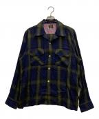 Needlesニードルズ）の古着「CLASSIC SHIRT」｜ネイビー