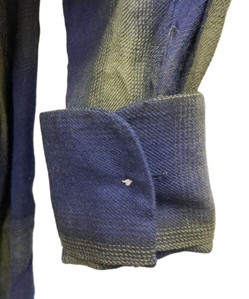 Needles（ニードルズ）Needles (ニードルズ) CLASSIC SHIRT ネイビー サイズ:Lの古着・服飾アイテム