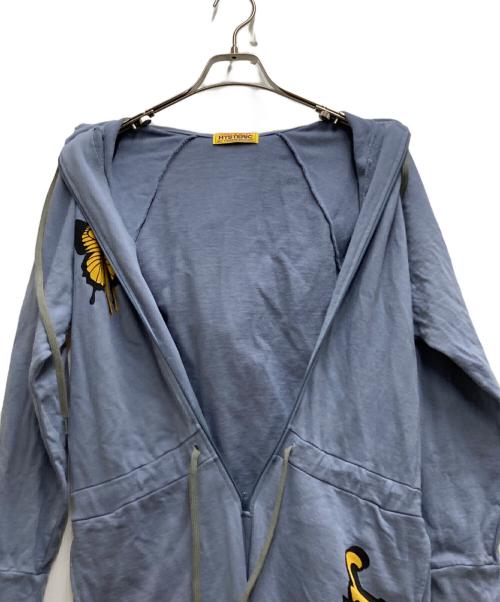 Hysteric Glamour（ヒステリックグラマー）Hysteric Glamour (ヒステリックグラマー) FLY LIKE A BUTTERFLY オールインワン ブルー サイズ:freeの古着・服飾アイテム