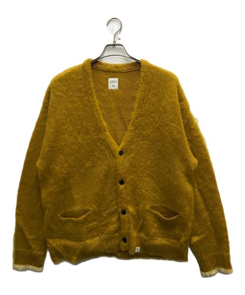 BEDWIN &THE HEARTBREAKERS（ベドウィンアンドザ ハートブレイカーズ）BEDWIN &THE HEARTBREAKERS (ベドウィンアンドザ ハートブレイカーズ) MOHAIR CARDIGAN GODARD イエロー サイズ:表記無しの古着・服飾アイテム