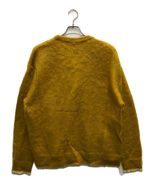 BEDWIN &THE HEARTBREAKERS（ベドウィンアンドザ ハートブレイカーズ）BEDWIN &THE HEARTBREAKERS (ベドウィンアンドザ ハートブレイカーズ) MOHAIR CARDIGAN GODARD イエロー サイズ:表記無しの古着・服飾アイテム