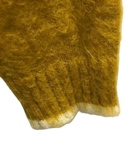 BEDWIN &THE HEARTBREAKERS（ベドウィンアンドザ ハートブレイカーズ）BEDWIN &THE HEARTBREAKERS (ベドウィンアンドザ ハートブレイカーズ) MOHAIR CARDIGAN GODARD イエロー サイズ:表記無しの古着・服飾アイテム